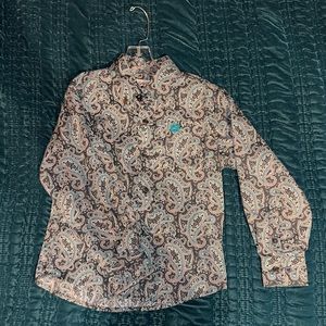 2T Boys Cinch Button Up